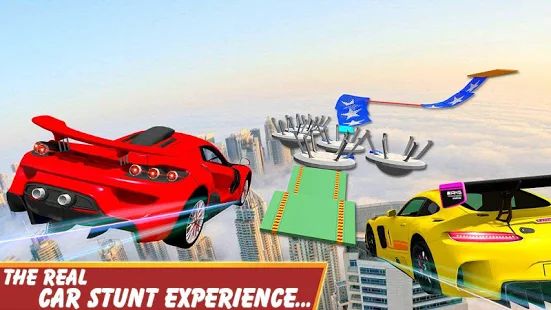 Скачать Nitro GT Cars Airborne: Transform Race 3D [Все открыто] на Андроид - Версия 1.7 apk