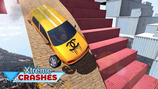 Скачать Car Crash Beam Drive NG Crashes: Destruction Arena [Без кеша] на Андроид - Версия 1.1 apk