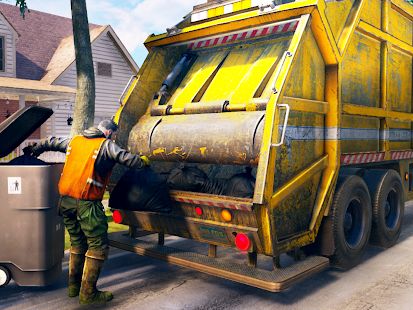 Скачать City Trash Truck Simulator: Dump Truck Games [Разблокированная] на Андроид - Версия 1.9 apk