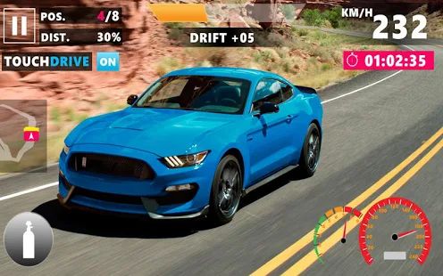 Скачать Mustang GT 350R Extreme для бездорожья: спортивный [Полный доступ] на Андроид - Версия 1.2 apk