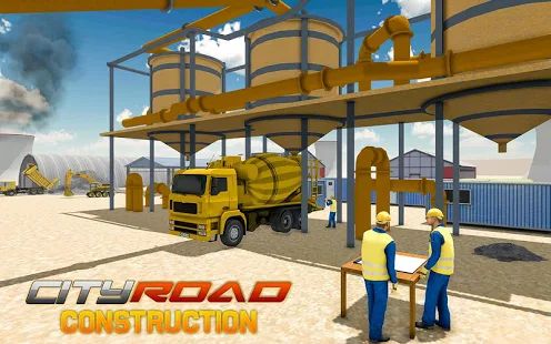 Скачать Дорожно-строительные машины Mega Builders Game [Без Рекламы] на Андроид - Версия 1.0.5 apk