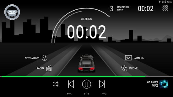 Скачать Road - theme for CarWebGuru launcher [Встроенный кеш] на Андроид - Версия 1.0 apk