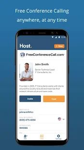 Скачать Free Conference Call [Неограниченные функции] на Андроид - Версия 2.4.5.11 apk