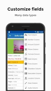 Скачать Таблица заметки - Мобильная карманная база данных [Полный доступ] на Андроид - Версия 105 apk