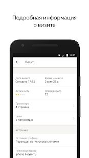 Скачать Яндекс.Метрика [Полный доступ] на Андроид - Версия 1.53 apk