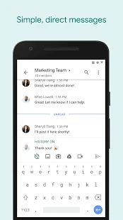 Скачать Google Chat [Без Рекламы] на Андроид - Версия 2020.10.04.336992968_prod apk