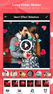 Скачать Love Video Maker : Photo Slideshow With Music [Встроенный кеш] на Андроид - Версия 1.9 apk