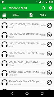 Скачать Видео в MP3 конвертер [Полная] на Андроид - Версия 6.6 apk