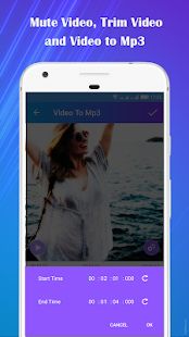 Скачать Video to Mp3 : Mute Video /Trim Video/Cut Video [Полная] на Андроид - Версия 1.31 apk