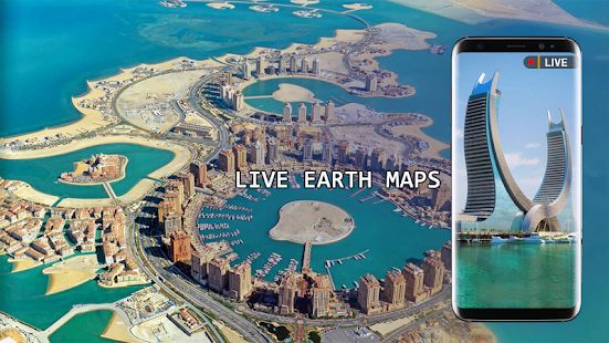 Скачать Жить земной шар Карта 2020 -Спутник & улица Посм [Все открыто] на Андроид - Версия 3.7 apk