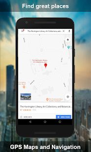 Скачать GPS карта и навигация [Встроенный кеш] на Андроид - Версия 1.1.5 apk