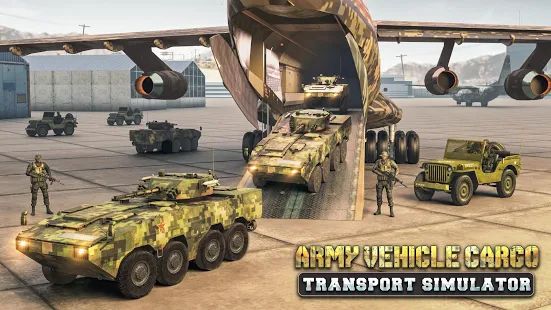Скачать Army Vehicle Cargo Transport S [Полная] на Андроид - Версия 1.1 apk