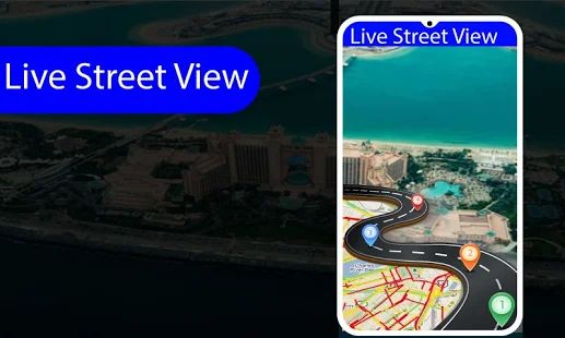 Скачать Просмотр улиц Live: GPS Навигационные карты [Полный доступ] на Андроид - Версия 5.0 apk