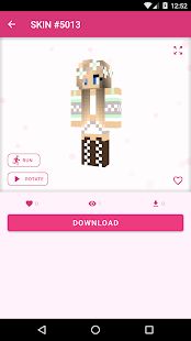 Скачать Скины для девочек в Майнкрафт [Встроенный кеш] на Андроид - Версия 3.3.3 apk