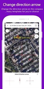 Скачать Компас Карты - Цифровой Компас 360 Бесплатно [Все открыто] на Андроид - Версия 2.9 apk
