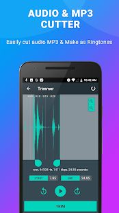 Скачать Запись голоса & Диктофон, Запись звука Аудио Резак [Разблокированная] на Андроид - Версия Зависит от устройства apk