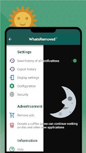Скачать WhatsRemoved+ [Разблокированная] на Андроид - Версия 6.0.9 apk