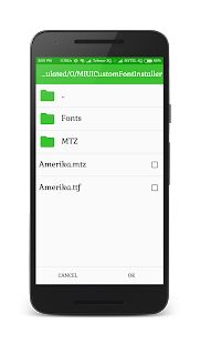 Скачать Custom Font Installer For MIUI [Разблокированная] на Андроид - Версия 2.0 apk