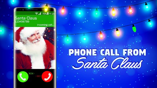 Скачать Ответ на звонок от Деда Мороза (розыгрыш) [Неограниченные функции] на Андроид - Версия 62.0 apk