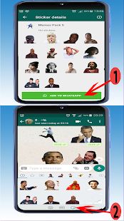Скачать стикеры смешные мемы для WhatsApp - WAStickerApps [Полный доступ] на Андроид - Версия 1.4 apk