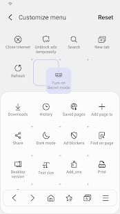 Скачать Samsung Internet Browser [Полный доступ] на Андроид - Версия 12.1.4.3 apk