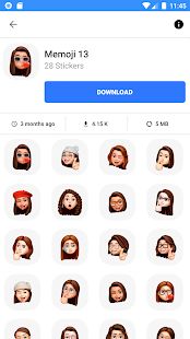 Скачать Memoji Emojis Stickers For WhatsApp WAStickerApps [Полная] на Андроид - Версия 1.5 apk