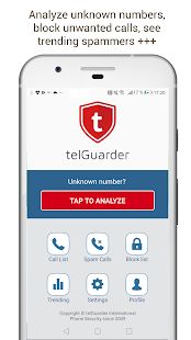 Скачать Spam Call Blocker - telGuarder [Без кеша] на Андроид - Версия 1.0.38 apk