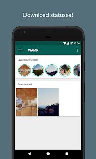 Скачать WAMR - Recover deleted messages & status download [Без кеша] на Андроид - Версия 0.10.8 apk