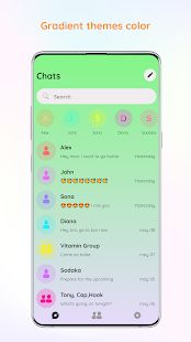 Скачать New Messenger 2020 [Неограниченные функции] на Андроид - Версия 10.8 apk