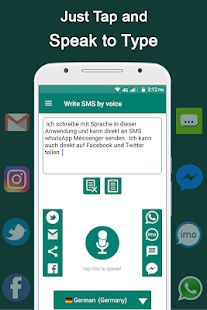 Скачать Write SMS by Voice [Без кеша] на Андроид - Версия 1.9 apk
