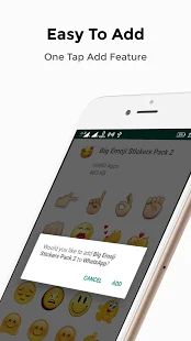 Скачать Big Emoji Stickers For Whatsapp [Все открыто] на Андроид - Версия 1.0.43 apk