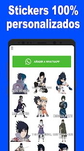 Скачать Stickers de Naruto en Whatsapp - Dattebayo [Встроенный кеш] на Андроид - Версия 9.8 apk