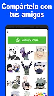 Скачать Stickers de Naruto en Whatsapp - Dattebayo [Встроенный кеш] на Андроид - Версия 9.8 apk