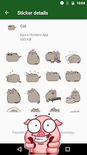 Скачать WAstickerApps Милые животные Наклейки [Без Рекламы] на Андроид - Версия 1.10 apk