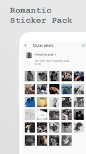 Скачать Romantic Stickers for Whatsapp - WAStickerApp [Разблокированная] на Андроид - Версия 1.1 apk