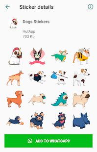 Скачать Best Dog Stickers for WhatsApp WAStickerApps [Все открыто] на Андроид - Версия 1.7 apk