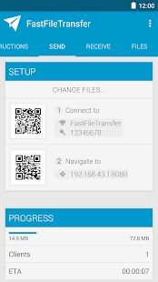 Скачать FastFileTransfer [Полная] на Андроид - Версия 2.1.5 apk