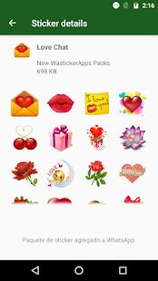 Скачать Наклейки любовь В любви WAstickerApps [Полный доступ] на Андроид - Версия 1.13 apk