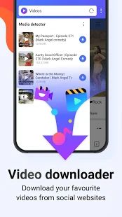 Скачать Phoenix Browser -Video Download, Private & Fast [Без кеша] на Андроид - Версия Зависит от устройства apk