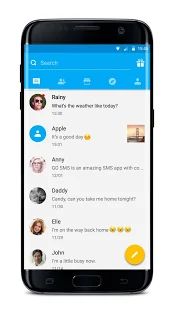 Скачать GO SMS Pro — темы, эмодзи, GIF [Встроенный кеш] на Андроид - Версия 7.92 apk