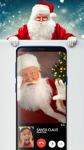 Скачать Санта-Клаус видео звонок (розыгрыш) [Разблокированная] на Андроид - Версия 2.0 apk