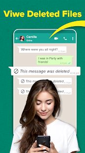Скачать What Recover Deleted Messages & Media for whatsapp [Неограниченные функции] на Андроид - Версия 2.6 apk