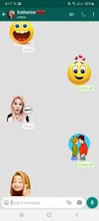 Скачать Emoji : наклейки для WhatsApp - WAStickerapps [Все открыто] на Андроид - Версия 1.7 apk