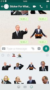 Скачать Putin Stickers For Whatsapp [Полный доступ] на Андроид - Версия 2.0 apk