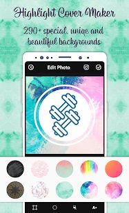 Скачать Highlight Cover Maker - Covers For Instagram Story [Встроенный кеш] на Андроид - Версия 1.0.3 apk