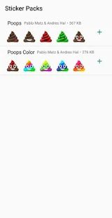 Скачать Stickers Poops WhatsApp - WAStickerApps [Без кеша] на Андроид - Версия 0.2 apk