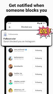 Скачать FollowMeter - Unfollowers Analytics for Instagram [Неограниченные функции] на Андроид - Версия 4.3 apk