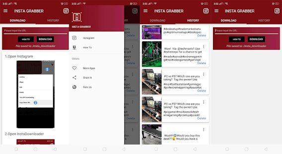 Скачать INSTA GRABBER PRO [Неограниченные функции] на Андроид - Версия 1.4 apk