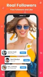 Скачать Real Followers For Instagram & Like for Insta tags [Разблокированная] на Андроид - Версия 2.5.9 apk