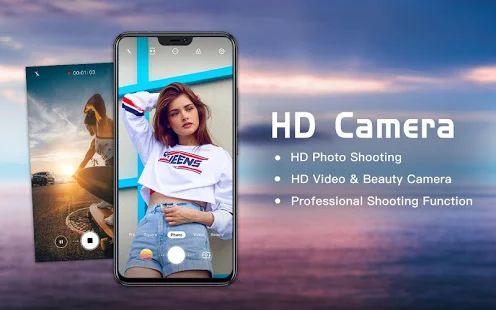 Скачать Профессиональная HD-камера с камерой красоты [Без Рекламы] на Андроид - Версия 2.0.0 apk